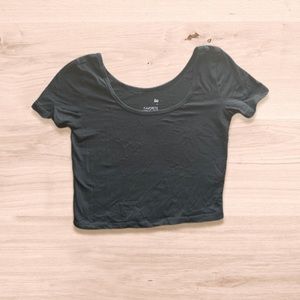 Black Crop Top